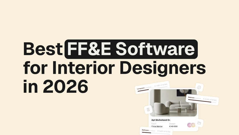 Best FF&E Software for Interior Designers in 2026